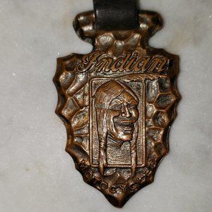 Vintage Indian Motocycle Watch Fob